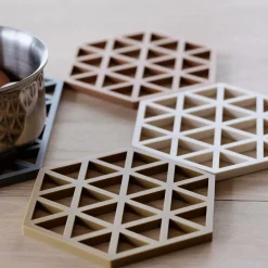 Ygo Potonderzetter TRIANGLES Sil. Rosemary| Potten & Pannen