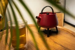 Ygo Rechaud HOBBE Gietijzer Zwart| Koffie & Thee