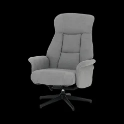 Ygo Relax MENNO met poef B77 Grijs| Relaxen