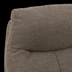 Ygo Relaxfauteuil HALDOR met poef Monza Taupe| Relaxen