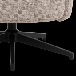 Ygo Relaxfauteuil HALDOR met Poef Monza Beige| Relaxen