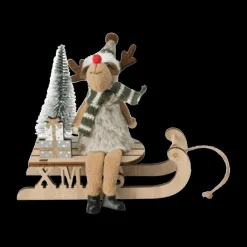Ygo Rendier op Slee ASBJORN Ass.| Kerst
