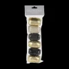 Ygo S/6 Cadeaulint 10m Goud/Zwart| Kerst