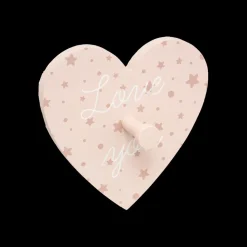 Ygo S/3 Kapstokhaak LOVE YOU Roze| Tapijten | Meubels