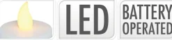 Ygo S/24 LED-Theelicht SHARM Wit in Box| Woondecoratie