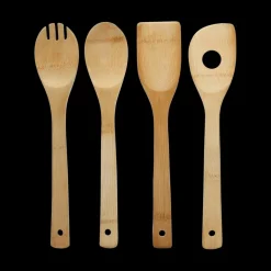 Ygo S/4 Lepels BAMBOR Bamboe| Kookaccessoires|Bakaccessoires