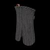 Ygo S/2 Ovenwant HOLMS Stripe Zwart| Tafellinnen & -Textiel|Keukenlinnen