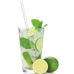 Ygo S/4 Rietjes CAVISTE Transp. M/Reinigingsborsteltje| Aperitief & Wijn