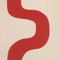 Ygo S/20 Servet SEIREENI Rood| Tafellinnen & -Textiel