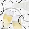 Ygo S/20 Serviet CHAMPAGNE Zwart/Geel| Tafellinnen & -Textiel