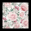 Ygo S/20 Serviet ROSES Rozen Roze| Tafellinnen & -Textiel