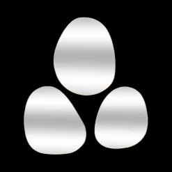 Ygo S/3 Spiegel LARIOZA Organ. Met. Goud| Spiegels|Spiegels