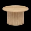 Ygo Salontafel Ø70 COLVAS Hout Naturel| Salontafels & Bijzettafels