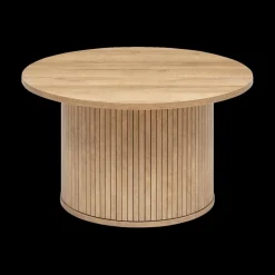 Ygo Salontafel Ø70 COLVAS Hout Naturel| Salontafels & Bijzettafels