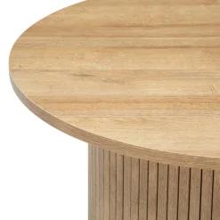 Ygo Salontafel Ø70 COLVAS Hout Naturel| Salontafels & Bijzettafels
