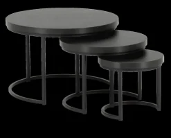 Ygo Salontafel 3-delig STEVIE Old piano| Salontafels & Bijzettafels