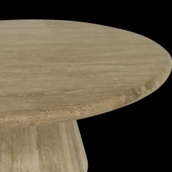 Ygo Salontafel ECHO Ø90 Travertin| Salontafels & Bijzettafels