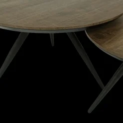 Ygo Salontafel EDISON 2Del. Ø75 - Ø55| Salontafels & Bijzettafels