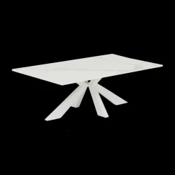 Ygo Salontafel ELON Keramiek Wit 110x70| Salontafels & Bijzettafels