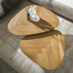 Ygo Salontafel FLORUS S/2 Organisch Rock| Salontafels & Bijzettafels