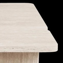 Ygo Salontafel ISANDRO 2Del. 120x120 Decor Travertin| Salontafels & Bijzettafels