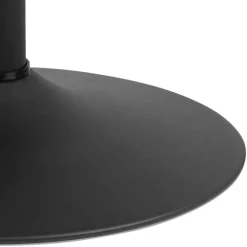 Ygo Salontafel LUTOR Ash Black Fineer Ø70| Salontafels & Bijzettafels