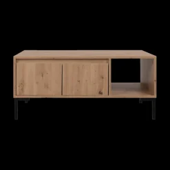 Ygo Salontafel MARE Artisan eik/zwart| Salontafels & Bijzettafels