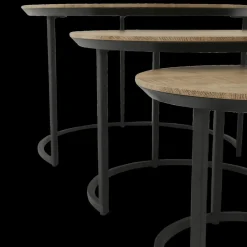 Ygo Salontafel MAXTON 3Del. Mango| Salontafels & Bijzettafels