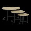 Ygo Salontafel MAXTON 3Del. Natur| Salontafels & Bijzettafels