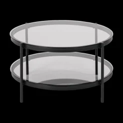 Ygo Salontafel METTA Smoked Glass| Salontafels & Bijzettafels