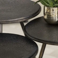 Ygo Salontafel NAYA Metallic grijs| Salontafels & Bijzettafels