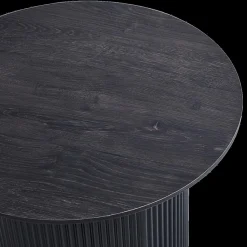 Ygo Salontafel PORTO Decor Donkerbruin Ø50| Salontafels & Bijzettafels