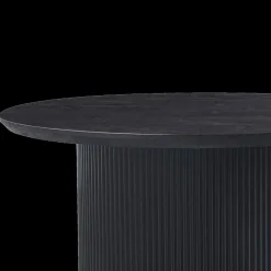 Ygo Salontafel PORTO Decor Donkerbruin Ø80| Salontafels & Bijzettafels