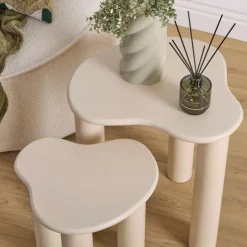Ygo Salontafel S/2 ALOA Ivoor| Salontafels & Bijzettafels