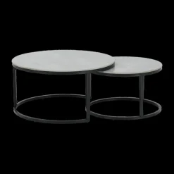 Ygo Salontafel S/2 TWINNY Steen Grijs| Salontafels & Bijzettafels