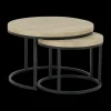 Ygo Salontafel Set van 2 SIGNA French Oak| Salontafels & Bijzettafels