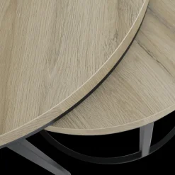Ygo Salontafel Set van 2 SIGNA French Oak| Salontafels & Bijzettafels