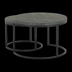 Ygo Salontafel Set van 2 SIGNA Marble| Salontafels & Bijzettafels