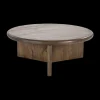 Ygo Salontafel SOPRANO Ø80 Mango| Salontafels & Bijzettafels