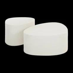 Ygo Salontafel WINNIE S/2 Stone Driehoekig| Salontafels & Bijzettafels