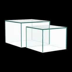 Ygo Salontafelset LIVA Glass Crystal Clear| Salontafels & Bijzettafels