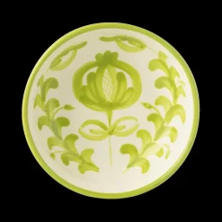 Ygo Schaal GRANZA Ker. Wit/Groen S| Servies