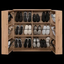 Ygo Schoenenkast EMILIO Artisan Eik B100| Schoenkasten & Rekken