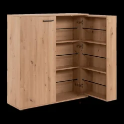 Ygo Schoenenkast EMILIO Artisan Eik B100| Schoenkasten & Rekken