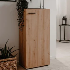 Ygo Schoenenkast EMILIO Artisan Eik B50| Schoenkasten & Rekken