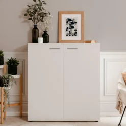 Ygo Schoenenkast EMILIO Wit| Schoenkasten & Rekken