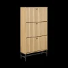 Ygo Schoenenkast FIEBE 3L Decor Eik B72| Schoenkasten & Rekken