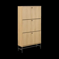 Ygo Schoenenkast FIEBE 3L Decor Eik B72| Schoenkasten & Rekken