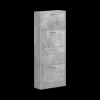 Ygo Schoenenkast MAUI 4L Beton| Schoenkasten & Rekken
