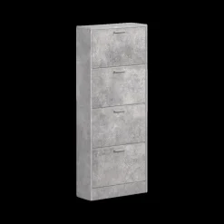 Ygo Schoenenkast MAUI 4L Beton| Schoenkasten & Rekken